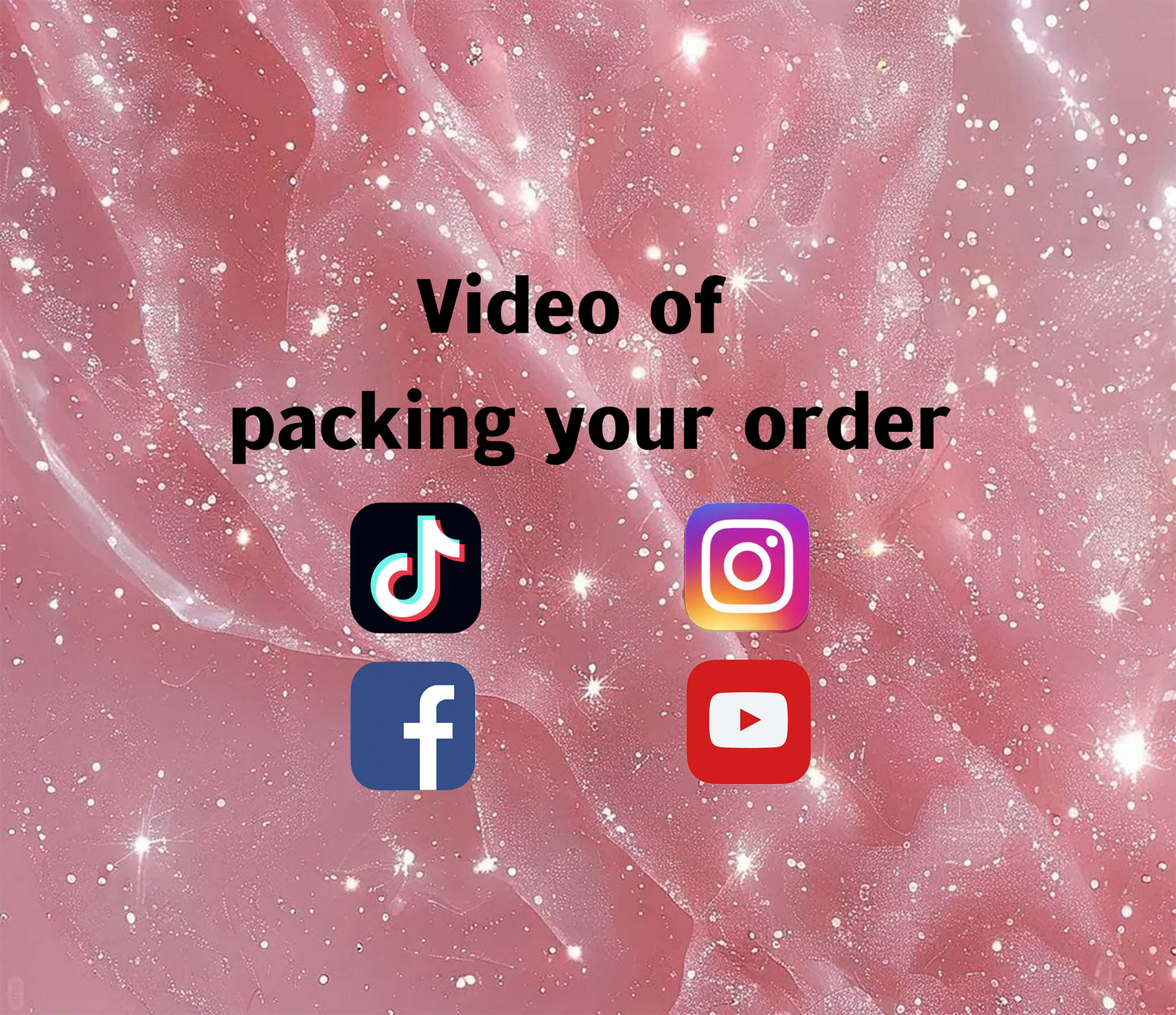 Video of packing your order
