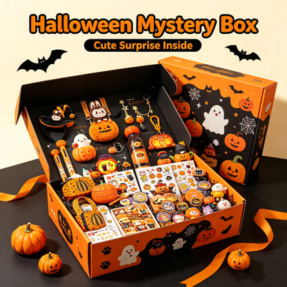 Halloween Mystery Box | Plush Toys, Keychains, Stationery & Home Decor Surprise Gift Box