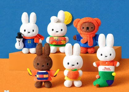 Miffy Winter Collection Plush Charm Blind Box - Perfect for Birthday Gifts, BFF Gifts, and Christmas Gifts